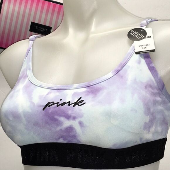 🔥Victoria Secret Sport bra removable padded sz small New - Picture 3 of 5
